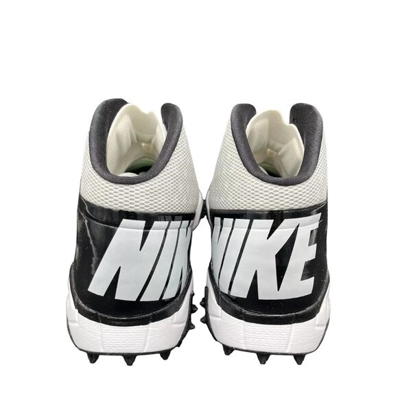 Nike Vapor 3/4 Destroyer - Sz 13.5 Men Football Shoes White Black 527879-100 NEW main image 8